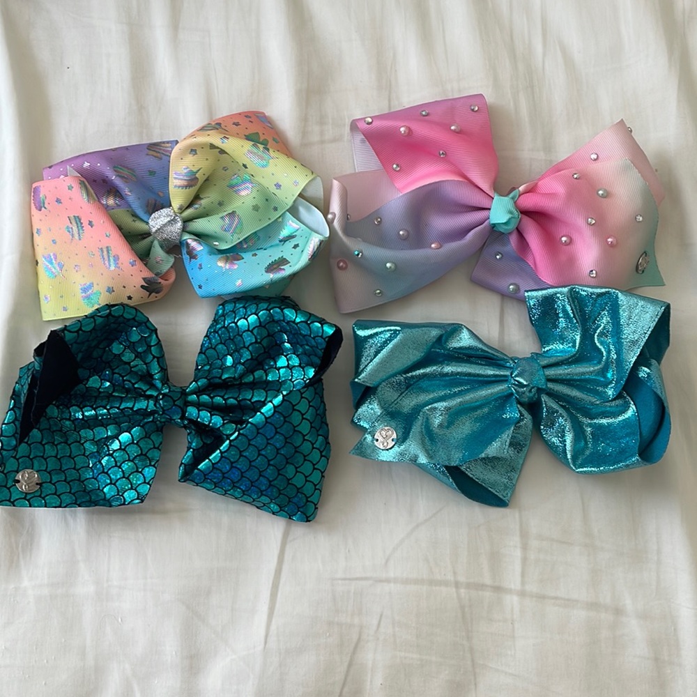 pack of 4 jojo bows